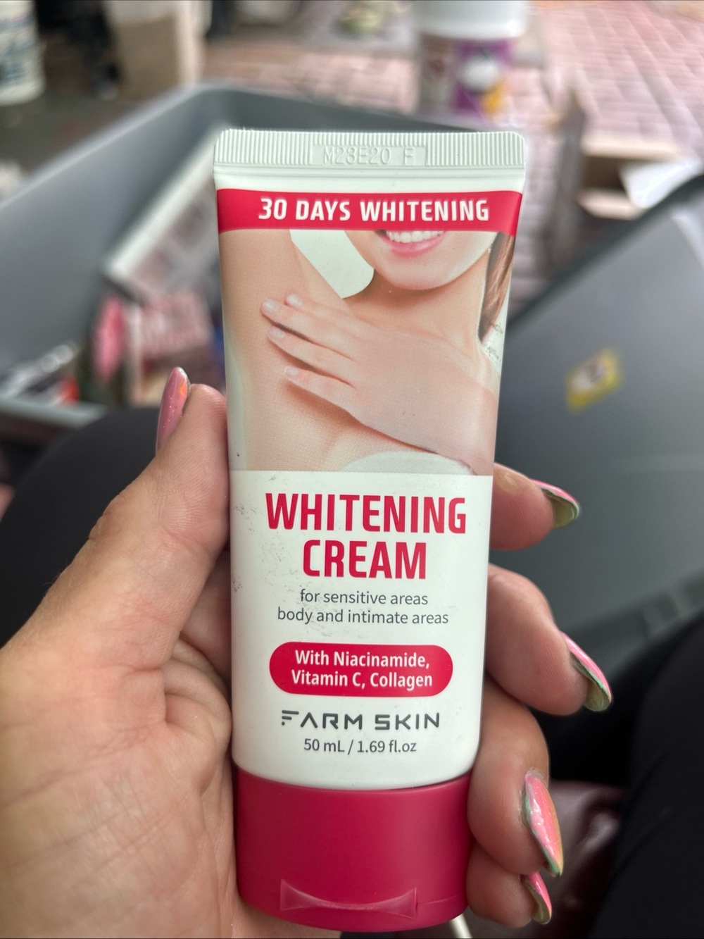 Whitening Cream - Pink/White